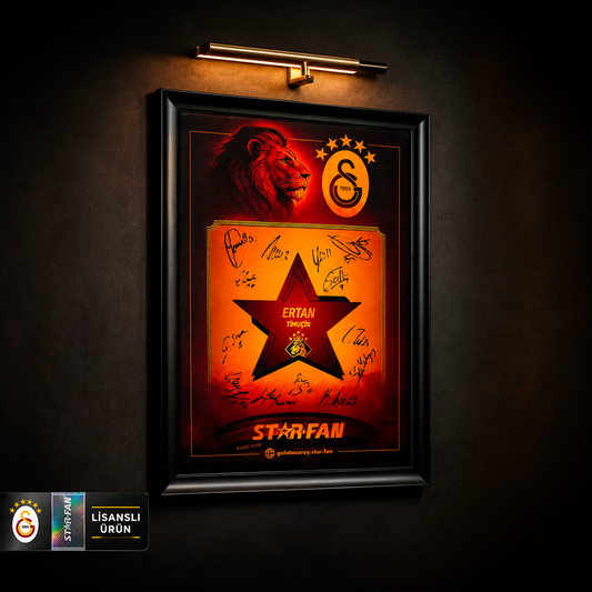 StarFan Takım İmzalı Çerçeveli Poster