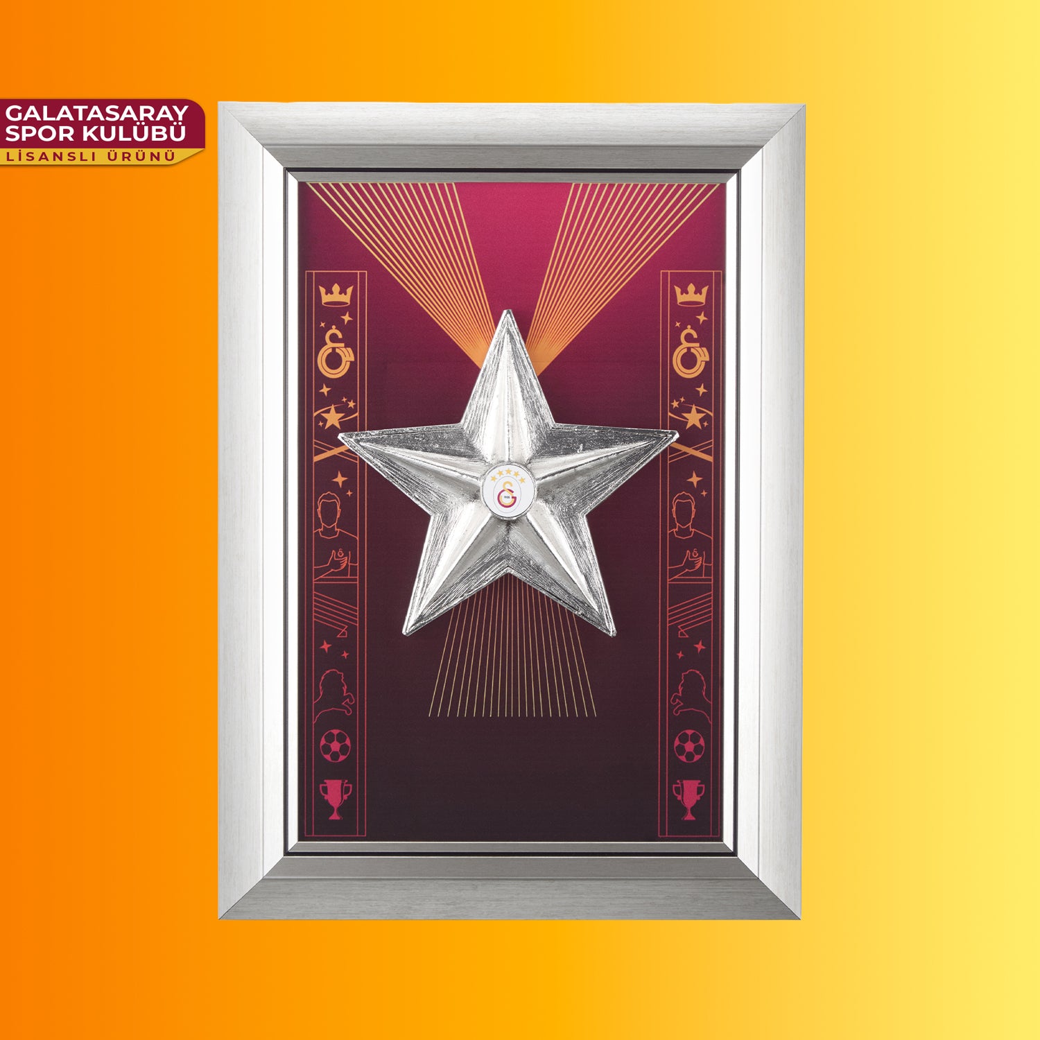 StarFan Duvar Tipi Premium Plaket – Galatasaray StarFan