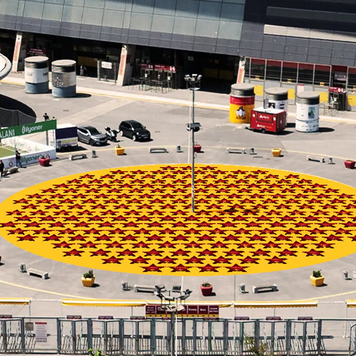 Süper Yıldızların RAMS Park'taki yerleşim alanı