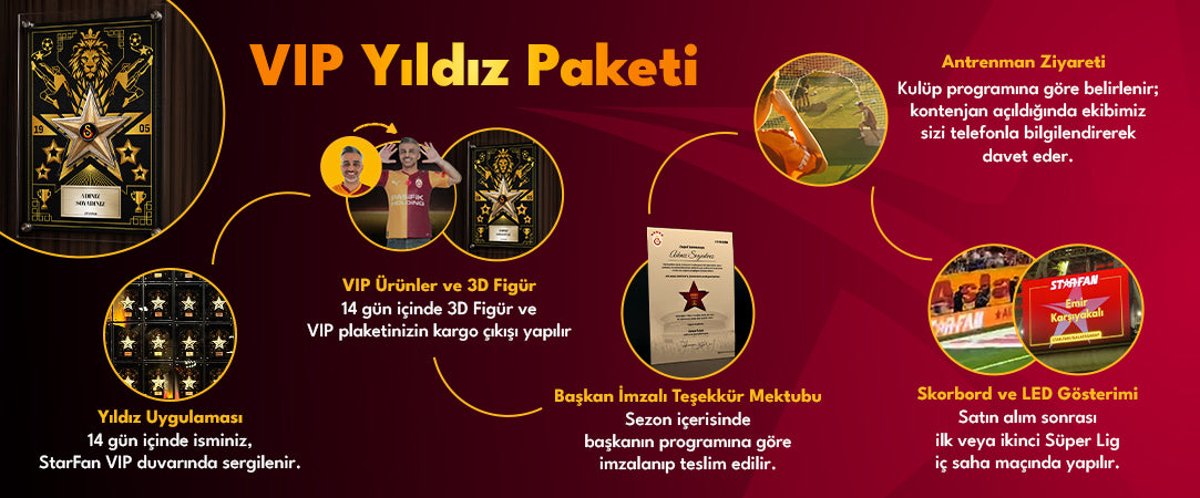 VIP Yıldız satın aldıktan sonra seni neler bekliyor