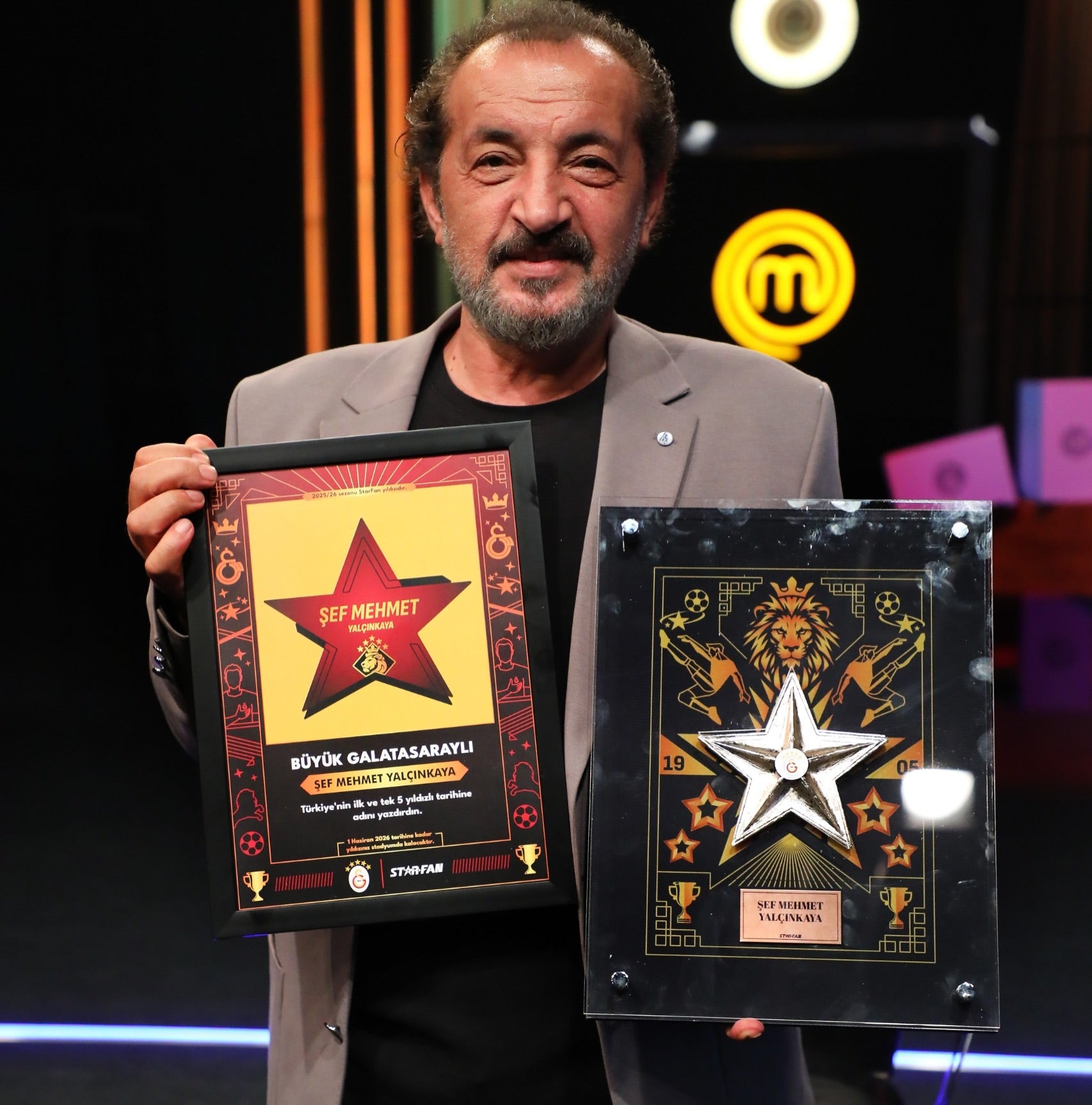 Mehmet Yalçınkaya'nın RAMS Park StarFan yıldızıyla paylaşımı